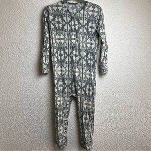 Kate Quinn Bamboo Stretch Shabori One Piece Buttons Soft‎ Romper Size 2T
